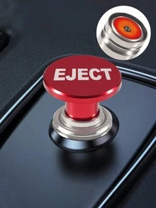 铝合金汽车弹出按钮点烟器插座，导弹发射按钮，通用12V电源插座仪表盘配件 - A - 查看 2