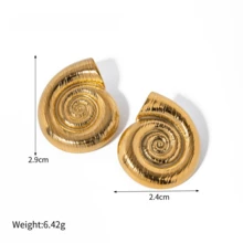 Handpainted Blue Lotus Ceramic Beaded Bohemian Style Shell Layered Necklace, Gold Chain With Baroque Pearl Heart Pendant, Summer Beach Vibe Jewelry For Women - Gold - View 11