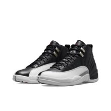 Nike Jordan Air Jordan 12 Retro "Playoffs" Playoffs High-Top Basketball Shoes With Shock Absorption, Slip Resistance, Durability, And A Supportive Fit. Unisex, Black And White, Silver Buckle, 2022 Edition. - CT8013-006 - 查看 3