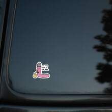 PUT THE DIRT IN THE BAG Funny Sticker, Quirky Cartoon Decorative Sticker, Waterproof Vinyl Sticker - Durable Matte Surface, Self-Adhesive Bumper Sticker, Suitable For Cars, Windows, Laptops, Trucks, Water Bottles - Versatile Durable Design, Car Sticker - Vinyl - View 6