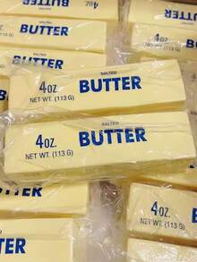 2pcs Realistic Butter/Cheese Stick Decor, Material, Suitable For Sharing With Friends And Family (This Product Has A Dairy Aroma, Please Do Not Purchase If You Do Not Accept It) - Yellow - View 3