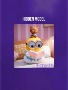 Minion Bedtime Story Series Blind Box, Home Office Car Decoration, Minion Cute Q-Version Cartoon Figure Toy Blind Box Collection, Fun Minion Small Statue Model Toy, Theme Party Decoration Ornament, Birthday, Christmas Surprise Unboxing Gift - Multicolor - View 12