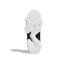 adidas Pro Bounce Low 低筒 休閒運動基礎籃球鞋 男款 白黑色 - 黑白 - 查看 5