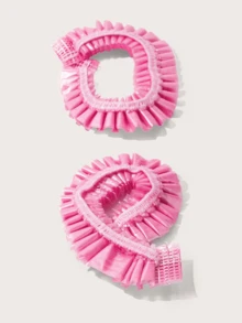 10pcs/Pack Disposable Individually Packaged Shower Caps - Pink - View 6