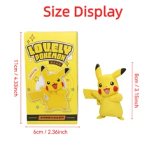 pokemon 6款正品可爱系列手办玩具 皮丘 阿罗拉 雷丘 谜拟Q 托戈德玛鲁 动漫人物桌面摆件模型娃娃收藏玩具 原装盒 - 彩色 - 查看 3