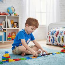 Kids Block Cars & Race Cars - Multicolor - View 3