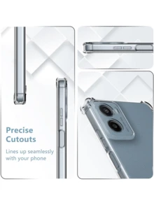 Funda de teléfono transparente de TPU para Nothing Phone, cubierta protectora ultra delgada antirraídas, carcasa cristalina transparente para Nothing Phone - transparente - Ver 5