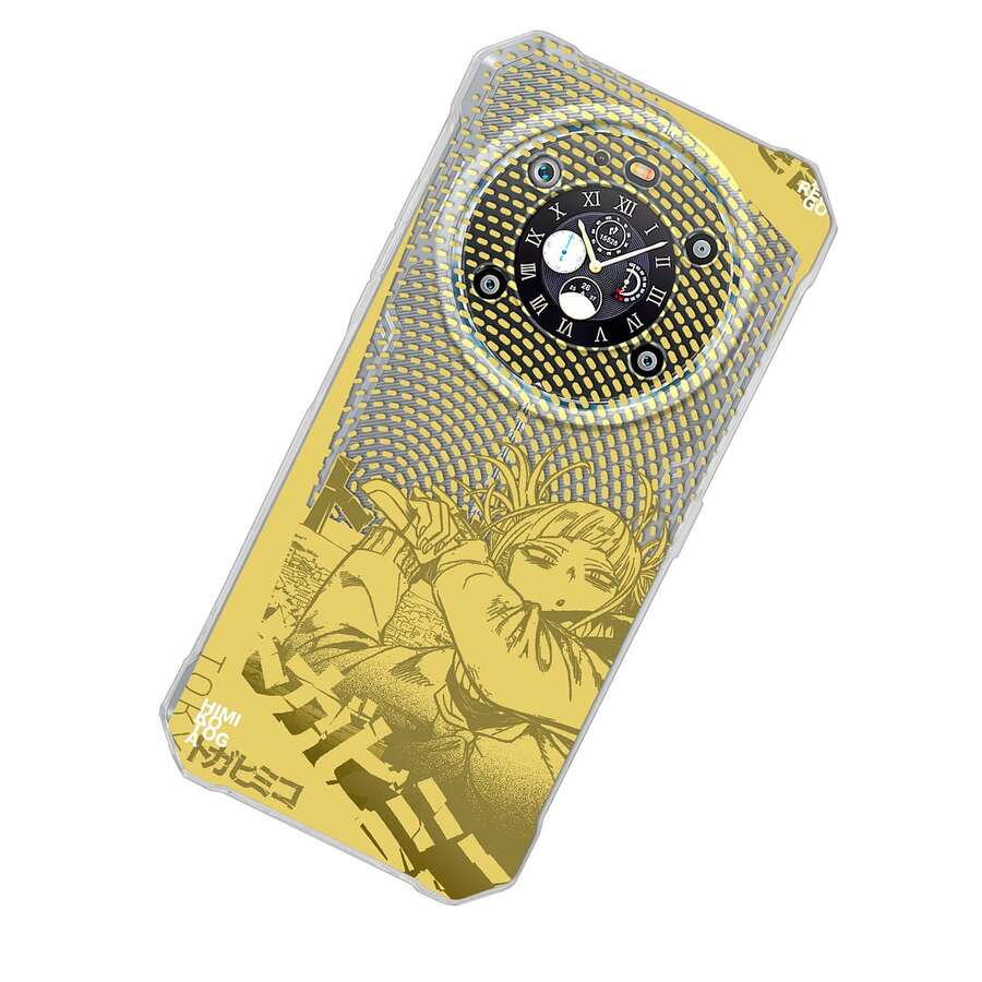 Funda Compatible con Fossibót Himico Togaa Liga de Villa Frente de Liberación Paranormal May JIRÓ Akademia Bochu on Ehero Anime Twice Protector Carcasa Anticaídas a Prueba De Golpes TPU. - transparente - Ver 1