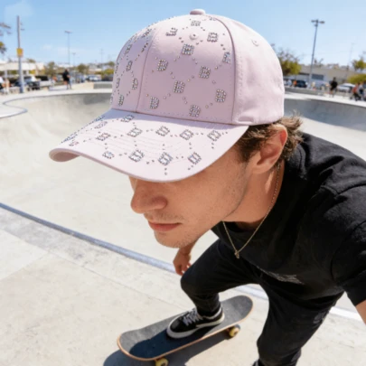 Luxury Rhinestone Letter "B" Visor Cap, Versatile Casual Sun Protection Hat, Adjustable Unisex, Holiday Gift