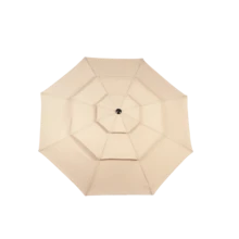 Patio Lounge Chair & Swing Chair - Khaki - View 3