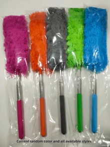 A Set Of Retractable Microfiber Vacuum Cleaner, Reusable, Washable, Flexible, Equipped With A Retractable Handle, Suitable For Home And Office - It Is An Ideal Choice For Cleaning Ceiling Fans, Windows And Furniture - Multicolor - View 12
