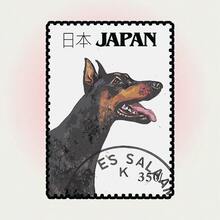 Stiker Anjing Doberman Gaya Stempel Vintage, Stiker Dekoratif Hewan Peliharaan, Stiker Vinyl Tahan Air - Permukaan Matte, Stiker Bumper Perekat Diri, Cocok untuk Mobil, Jendela, Laptop, Truk, Botol Minum - Desain Serbaguna, Stiker Mobil, Perlengkapan Sekolah - vinil - View 9