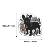 50 Stickers Of Modern Graffiti By Fadou - Waterproof Vinyl, Suitable For Laptops, Water Bottles, Notebooks, Suitcases, Etc. - A Fun DIY Scrapbook Gift Featuring Cartoon Designs - A - View 10