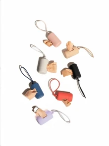 1pc Poop Bag Carrier Portable Pet Waste Bag Dispenser Dog Cleaning Supplies Pet Supplies Poop Scooper Poop Bag Dispenser Trash Bag - Multicolor - View 1