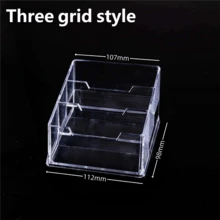 1 hộp đựng danh thiếp bằng acrylic để bàn, giá trưng bày danh thiếp bằng nhựa trong suốt, hộp đựng danh thiếp, có thể chứa 30-50 danh thiếp, giá trưng bày danh thiếp bằng acrylic. - giá trưng bày danh thiếp - Xem 6