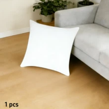 100% Polyester Microfiber Pillow Inserts - All-Space Use, Vacuum-Packed, Easy Care & Durable - White - View 17