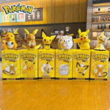 pokemon 6款正品可爱系列手办玩具 皮丘 阿罗拉 雷丘 谜拟Q 托戈德玛鲁 动漫人物桌面摆件模型娃娃收藏玩具 原装盒 - 彩色 - 查看 11
