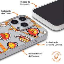 Funda Compatible con Fossibót Klcifer Demonio de Fuego Del Hincreíble Kstillo Vagabondo Anime Ztudio Guibli Carcasa Anticaídas a Prueba De Golpes TPU. - transparente - Ver 3