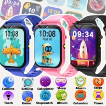 ERUN Smartwatch edukatif untuk anak-anak ini memiliki baterai berkapasitas tinggi 300mAh, kalkulator bawaan, dan berbagai permainan; juga dilengkapi dengan lampu LED, menjadikannya hadiah ideal untuk Halloween, Natal, dan ulang tahun. - View 6