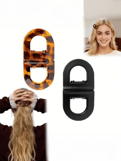 Magnetic Tropical Sunset Hair Clips Set, Flat Magnetic Hair Clips For Women, Non-Slip, Home Decor Suitable For Daily Styling, No Crease, Thin Yet Thick, Intuitive, No Trace Or Residue, Suitable For Home And Travel, Easily Create Women's Hairstyles