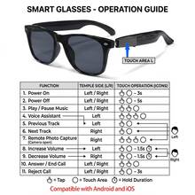 SENBONO 2026 New Smart Glasses With Wireless Call, Answer/Reject Call, Music Control, Volume Control, Wake-Up Voice, Remote Control Photography, AI Translation, Built-In Microphone, Smart Audio Glasses For Men Women - View 7