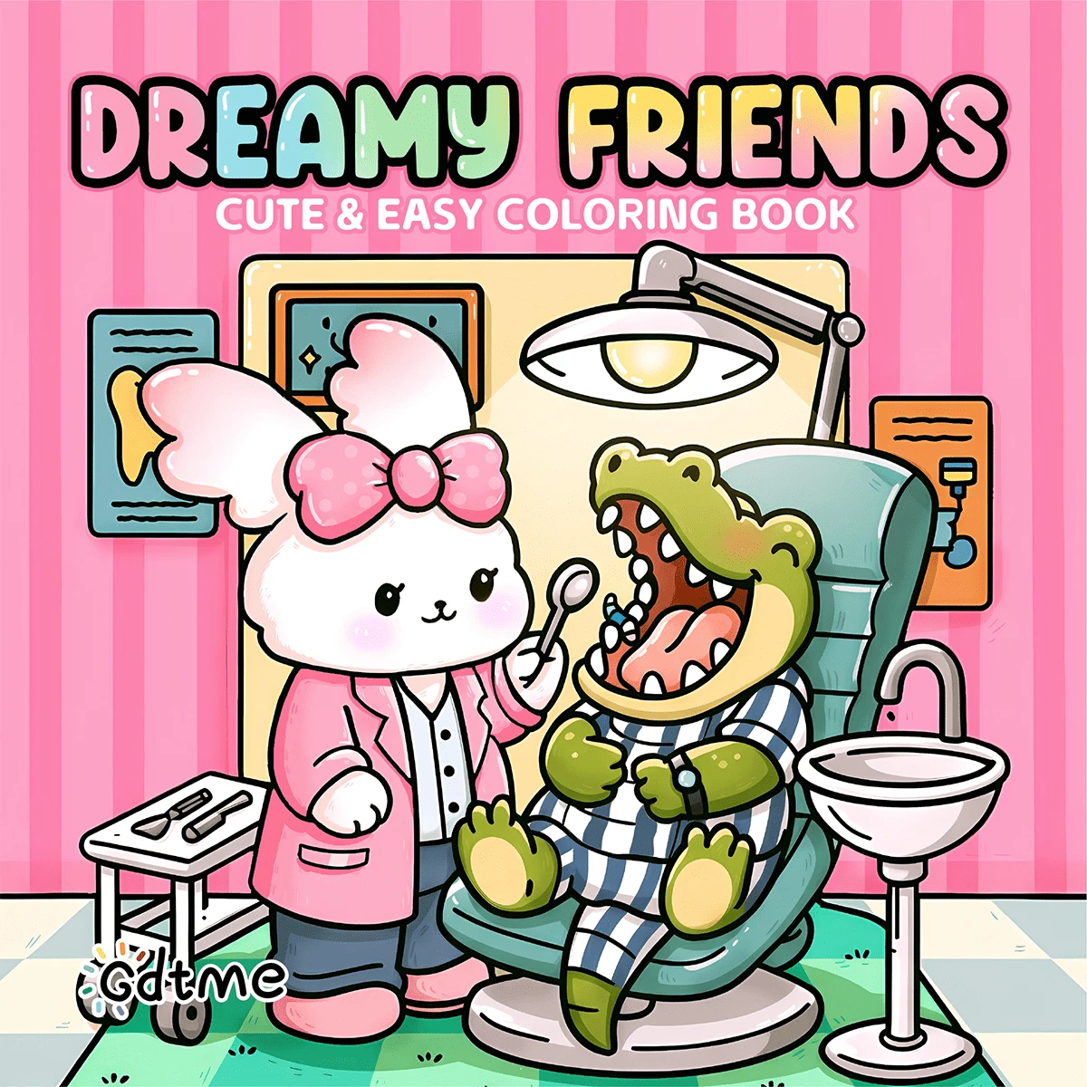 GDTME 1 Page "Various Professional Jobs" Coloring Book, 24 Pages Thick Inner Pages, Recommended For Novice Drawing, 7.87 * 7.87 Inches, Clean And Clear Patterns, Relaxing And Stress Relieving, Valentine's Day Gift Giving, Adult Coloring Book, Good Friend's Drawing Book, Beautiful Music Festival, Small Gifts For Wedding Season