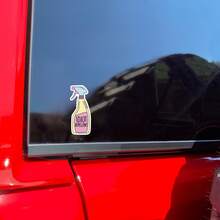 REPELLENT Repellent Spray Sticker, Funny Personalized Decorative Sticker, Waterproof Vinyl Sticker - Durable Matte Surface, Self-Adhesive Bumper Sticker, Suitable For Cars, Windows, Laptops, Trucks, Water Bottles - Multi-Purpose Durable Design, Car Sticker - Vinyl - View 5