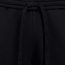 Nike Club Logo Embroidered Solid Color Casual Versatile Knit Sweatpants For Men - Black - View 5