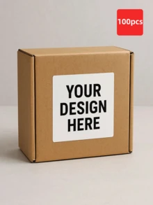 1-100张可定制透明PVC防水贴纸 - 可定制任何设计、图像、标志、文字，适用于礼品包装、节日装饰、信封、送给她的礼物、朋友、儿子、女儿、员工、毕业典礼、家居、办公室等场合，用途广泛且时尚，可用作墙纸贴纸。 - 彩色 - 查看 13