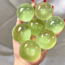 1个慢回弹手工挤压球，圆形麦芽减压挤压玩具，适合作为节日礼物、趣味可爱礼物、生日礼物或派对填充物，蓝色 - 彩色 - 查看 4