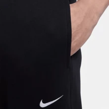 Nike Club Logo Embroidered Solid Color Casual Versatile Knit Sweatpants For Men - Black - View 6