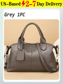 Women's PU Leather Handbag Crossbody Bag Large Briefcase Stylish Design Suitable For Parties Storage Travel And Commuting Versatile Colour Handheld Tote Bag Women's Shoulder Bag Wide Range Of Uses Daily Life Travel  Holidays Ideal Gift For Birthdays And Festivals Womens PU Leather Handbags Crossbody Purse Large Satchel Tote Bag Ladies Shoulder Bag.Family Gathering Tote - 彩色 - 查看 14