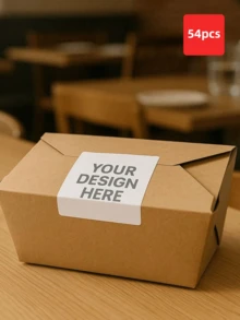 1-100张可定制透明PVC防水贴纸 - 可定制任何设计、图像、标志、文字，适用于礼品包装、节日装饰、信封、送给她的礼物、朋友、儿子、女儿、员工、毕业典礼、家居、办公室等场合，用途广泛且时尚，可用作墙纸贴纸。 - 彩色 - 查看 47