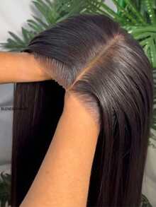 5x5高清透明蕾丝前假发,骨直蕾丝假发,200%密度预拔毛蕾丝假发,13x6/13x4蕾丝前假发,预拔毛蕾丝假发,渐变色蕾丝前假发 - 自然色&黑色系 - 查看 29