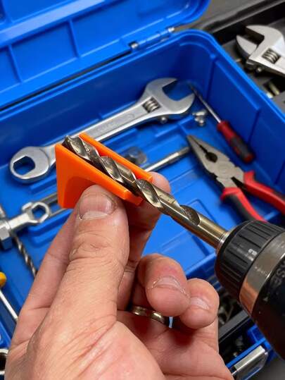 3pcs Drill Guide Rail | Vertical And Square Positioning Tool, V-Groove Design, More Durable Than Round Rail