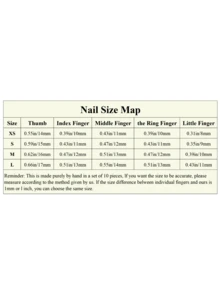 1package/10pcs-Lavender Dream Starry Press On Nails | Purple Ombre Plaid Coffin Fake Nails With Rhinestone Accents - Purple - View 5