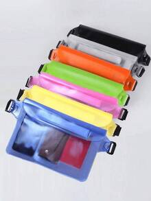 5/3/1 pieza Bolsa impermeable para teléfono con triple sello y pantalla táctil, apta para nadar, rafting y buceo, bolsa impermeable para almacenar el teléfono - mantiene el teléfono seco, protector impermeable para teléfono - A - View 10