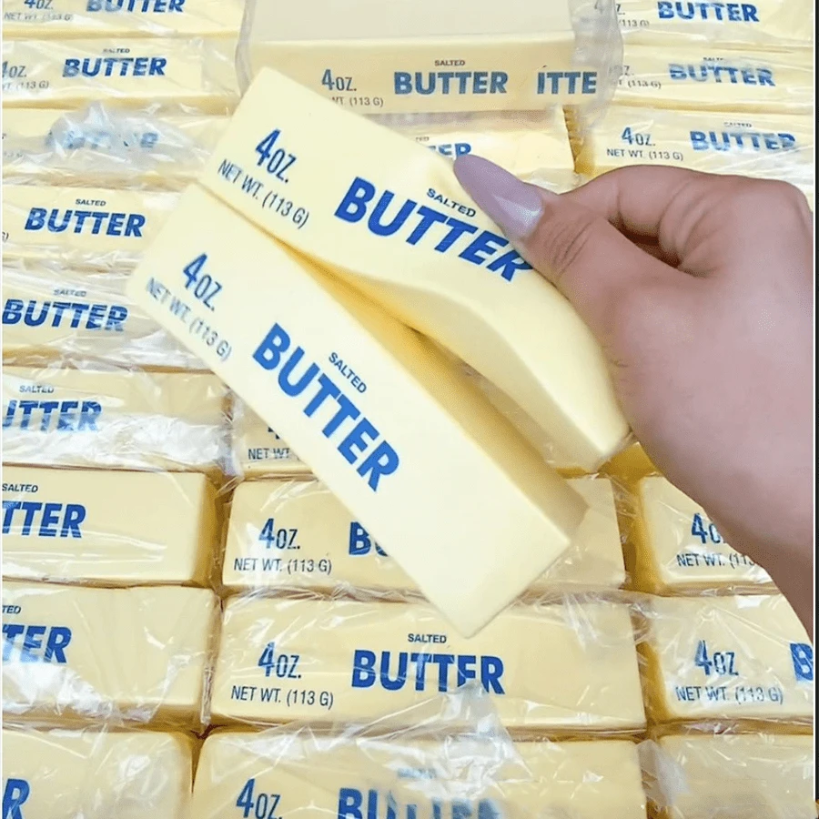 1 st supermjuk och squishy smörpinne stressavlastande leksak för tonåringar - Multifärgad - Visa 1