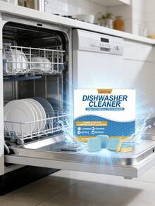 Jakehoe Dishwasher Cleaning Tablets, Cleaning, Degreasing, Descaling For Home Dishwasher, Easy To Use - Solid State - View 2