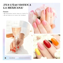 Cherimoya Gel Nail Polish - Multicolor - View 4