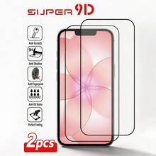 Folie de protecție ecran din sticlă securizată neagră, 2 bucăți, folie de protecție ecran din sticlă securizată de înaltă definiție 2.5D 9H cu acoperire completă a marginii negre, raport cost-performanță ridicat, compatibilă cu 17 Pro Max/17 Pro/17 Air/17 16 Pro Max/16 Pro/16 Plus/16 15/15 Plus/15 Pro/15 Pro Max 14/14 Plus/14 Pro/14 Pro Max 13/13 Mini/13 Pro/13 Pro Max 12/12 Mini/12 Pro/12 Pro Max 11/11 Pro/11 Pro Max X/XS/XS Max 8/8 Plus/7/7 Plus, compatibilă cu huse de telefon, cadou de ziua de naștere de primăvară. - clar - Vizualizare 18