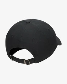 Nike Club Swoosh Unstructured Strapback Hat In Black FB5369-010 - màu đen - Xem 2