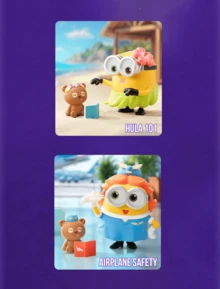 Minion Bedtime Story Series Blind Box, Home Office Car Decoration, Minion Cute Q-Version Cartoon Figure Toy Blind Box Collection, Fun Minion Small Statue Model Toy, Theme Party Decoration Ornament, Birthday, Christmas Surprise Unboxing Gift - Multicolor - View 10