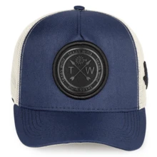 Trucker Country Texas Wind Cap Curved Brim Cowboy Telinha - 藍色 - 查看 9