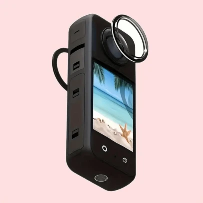 Miếng dán bảo vệ ống kính toàn cảnh cho Insta360 ONE X3, miếng dán bảo vệ ống kính cho phụ kiện máy ảnh thể thao.