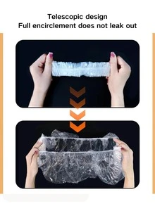 10/50 piezas Forros de plástico desechables universales para jaulas de mascotas, adecuados para jaulas de conejos, jaulas de pájaros, bolsas de arena para gatos, almohadillas para orinar de perros, alfombrillas de limpieza - Blanco - Ver 3