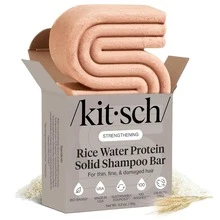 Kit Sch Rice Water Shampoo Bar  – Strengthening Hair Shampoo For Men And Women – Reduce Breakage, Boosts Shine – Paraben, Silicone & Sulfate-Free, Vegan Hair Care - 3.2 Oz - Shampoo - View 1