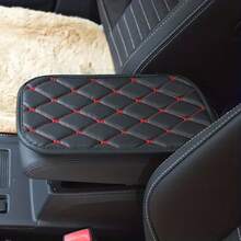 1pc Car Armrest Box Pad, Universal Seat Armrest Cover, Interior Decoration, Scratch-Resistant And Dirt-Proof - Multicolor - View 11
