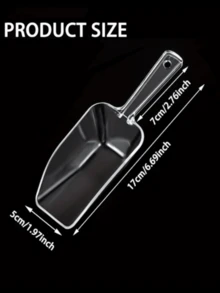 6支装迷你透明塑料厨房勺，多功能小冰淇淋勺，适用于自助餐、糖果、甜点、冰淇淋、蛋白粉、咖啡、茶等。 - 彩色 - 查看 6