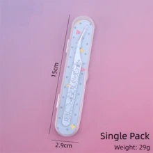 卡通假睫毛镊子 不锈钢加厚假睫毛嫁接工具 不变形 防锈 - 彩色 - 查看 12